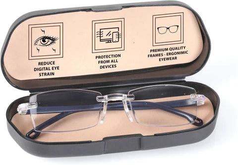 Unisex Blue Light Square Glasses