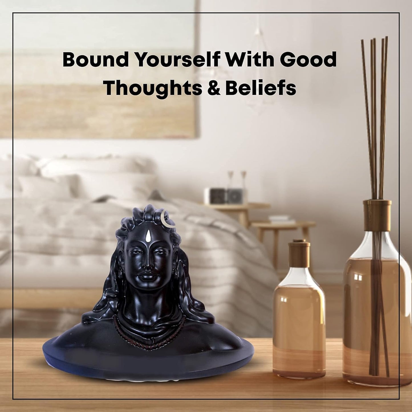 Adiyogi Shiva Statue for Car Dashboard