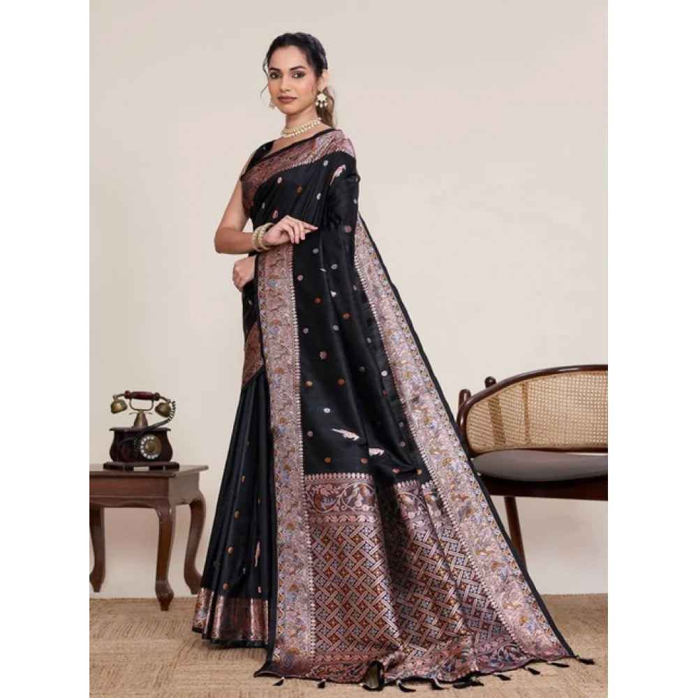 Banarasi Grandeur Sarees, Ikat Artistry, Butti Elegance & Tussar Silk 🥻✨