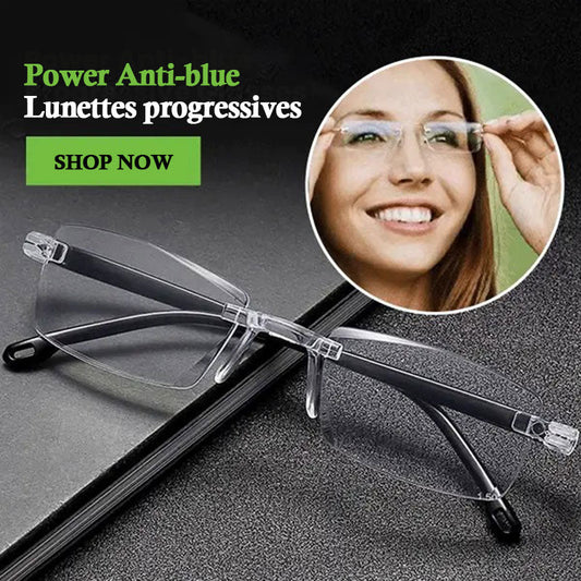Unisex Blue Light Square Glasses