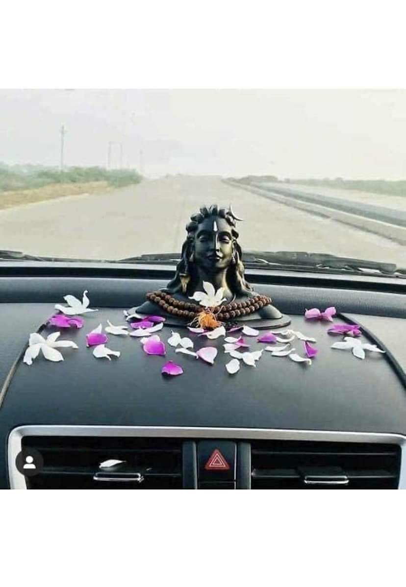 Adiyogi Shiva Statue for Car Dashboard