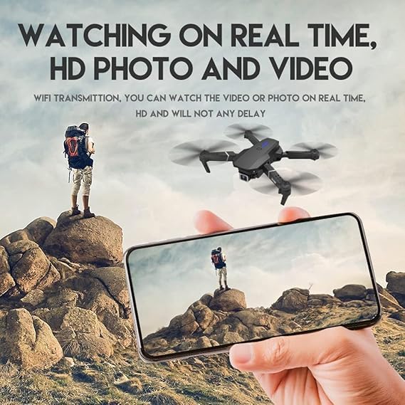 Conquer the Skies | Foldable HD Camera Drone