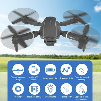 Conquer the Skies | Foldable HD Camera Drone