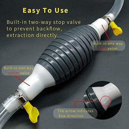 Liquid Pipe Siphon Hand Pump