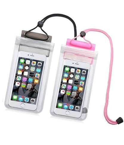 Waterproof Mobile Phone Pouch Rain Cover (Pack of 5)