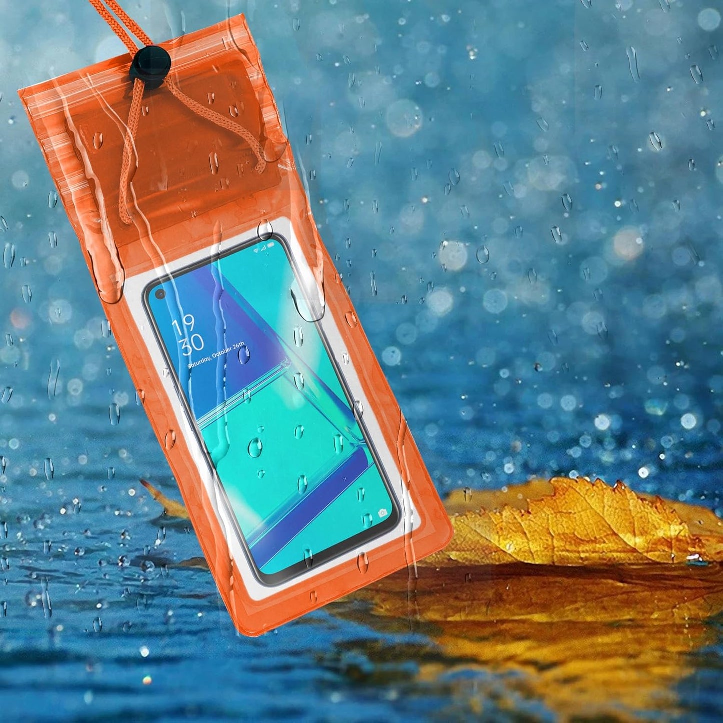 Waterproof Mobile Phone Pouch Rain Cover (Pack of 5)