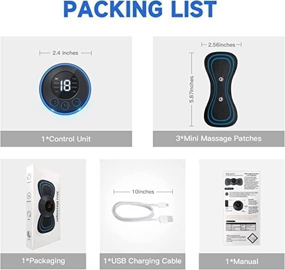 Mini Body Massager Machine for Pain Relief Portable