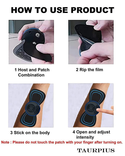 Mini Body Massager Machine for Pain Relief Portable