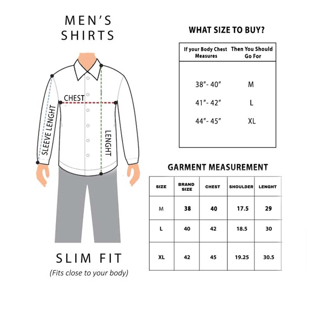Generic Men's Cotton Slim Fit Casual Shirt (Material: Cotton, (Color:Grey)
