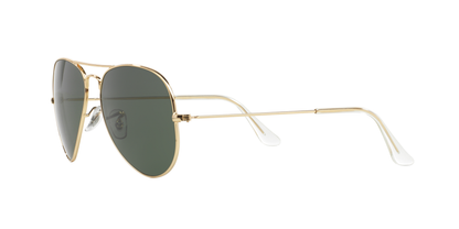 Ray-Ban Classic Polarized Aviator (Gold G-15 Green)