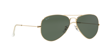 Ray-Ban Classic Polarized Aviator (Gold G-15 Green)